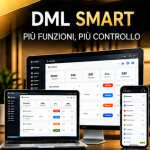 Copertina DML SMART nero e oro